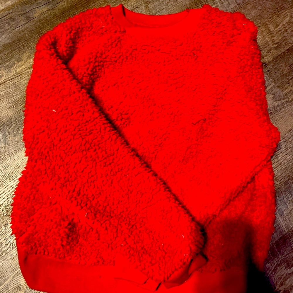 Fuzzy sweater